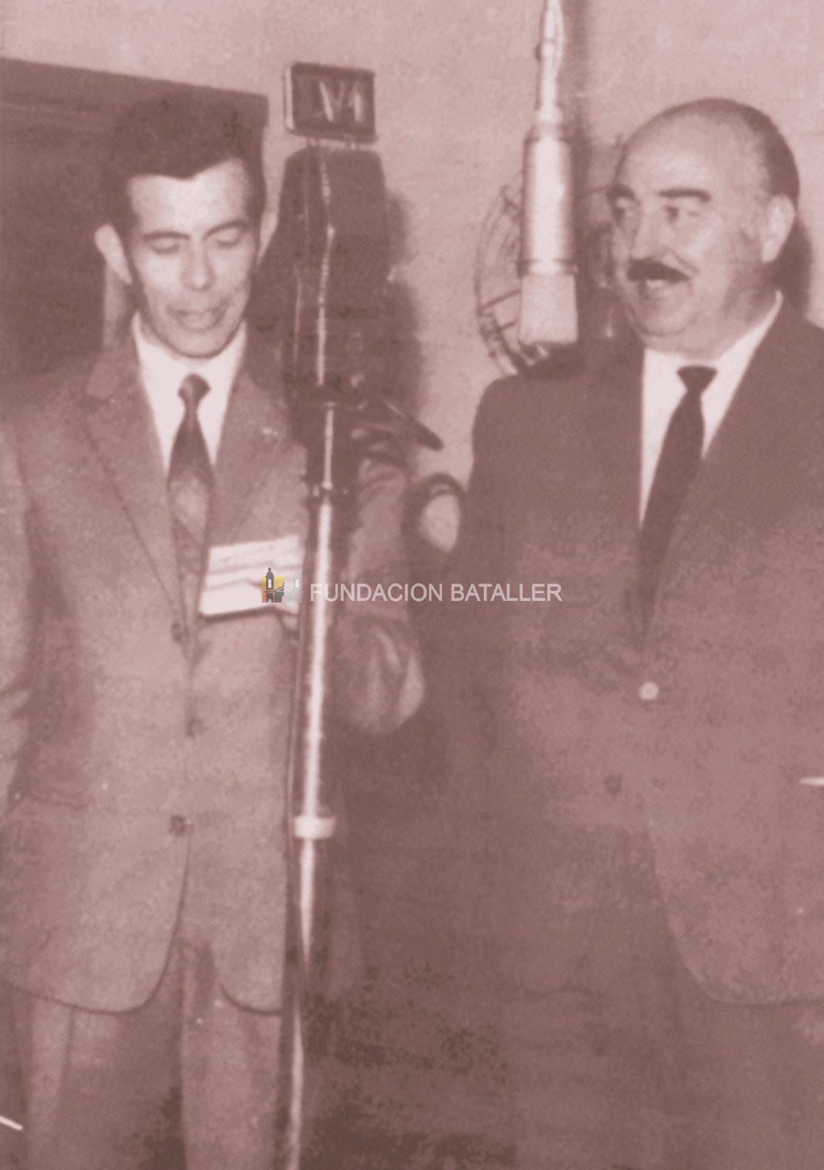 Dos hombres de radio