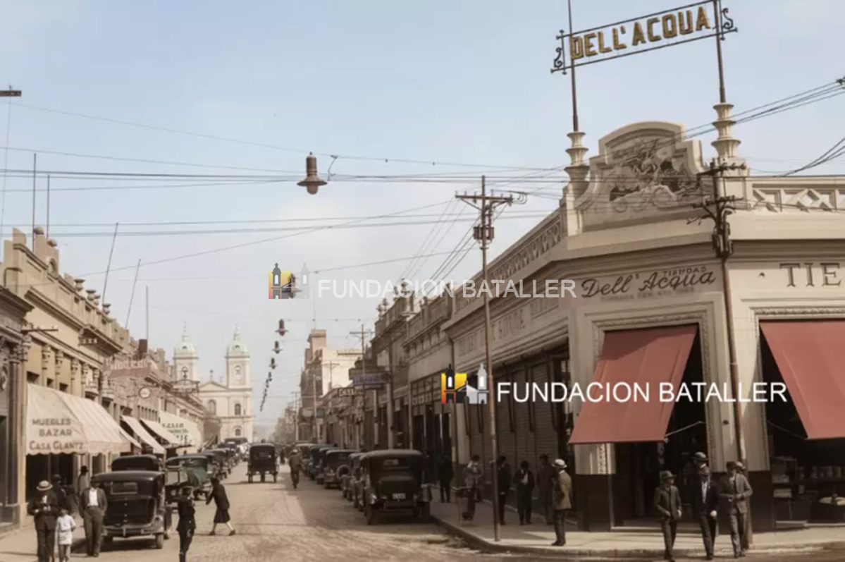 La calle Rivadavia en todo su esplendor