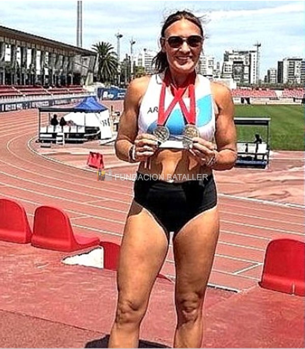 Adriana Quiroga ganó dos medallas de oro en Chile