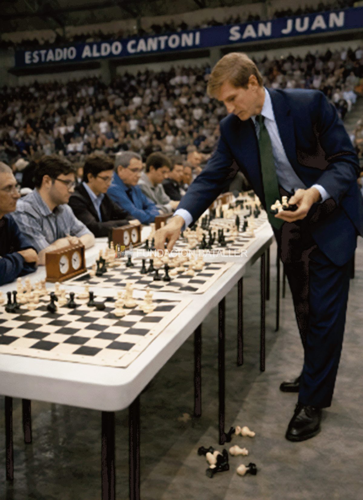 La visita de Bobby Fischer a San Juan que convocó multitudes