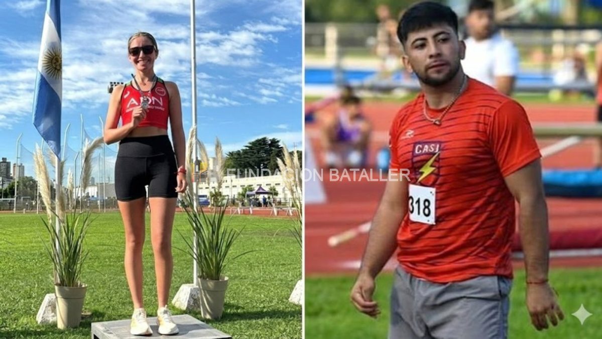 Julieta Molina y Maycol Coria campeones argentinos en atletismo