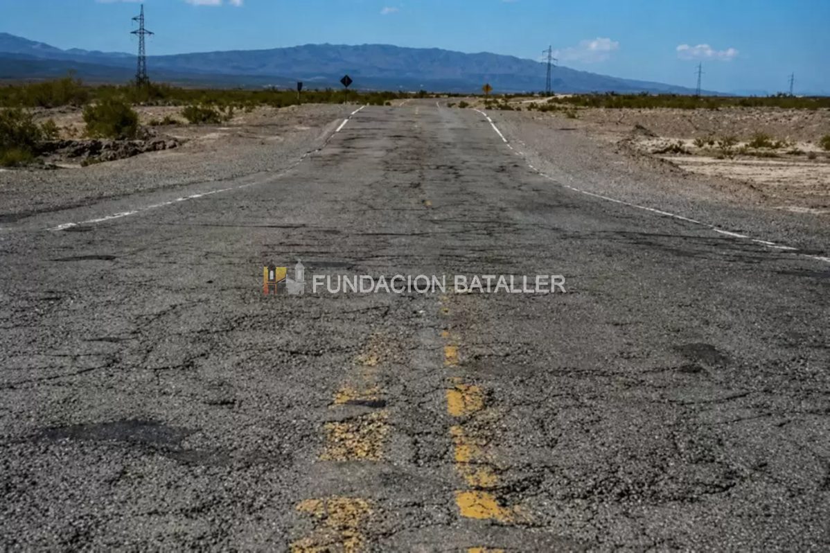 Estado de parte de la Ruta 40 que une San Juan con jáchal