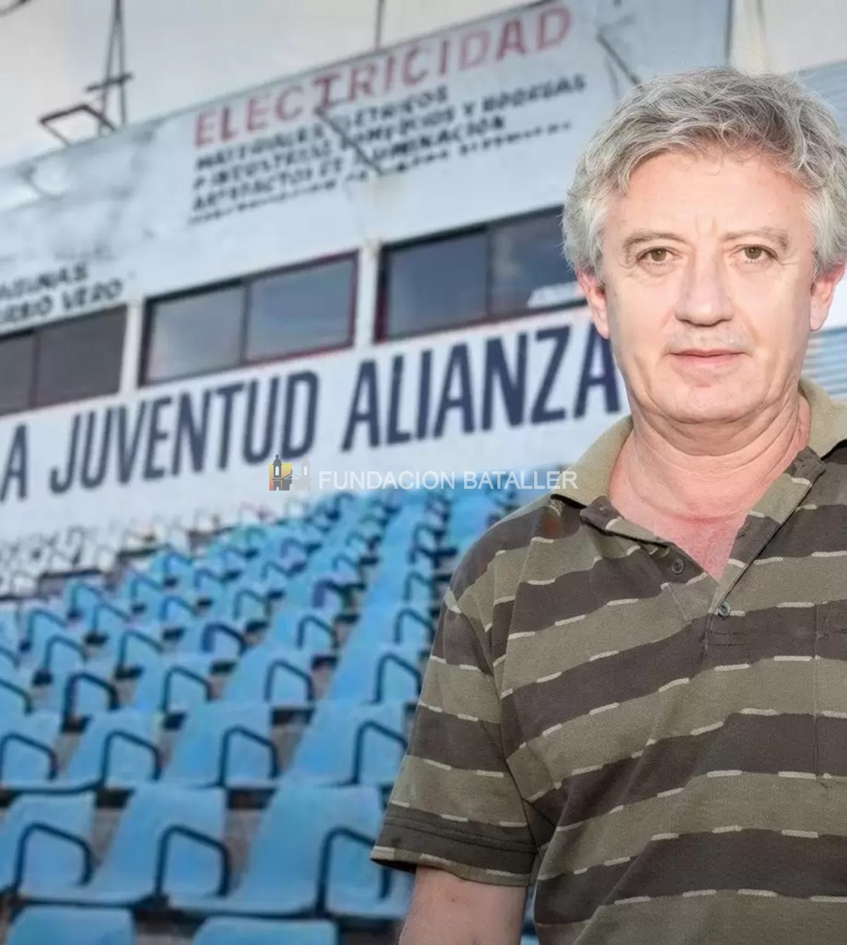 Roberto Mallea en su etapa como presidente del Club Atlético de la Juventud Alianza