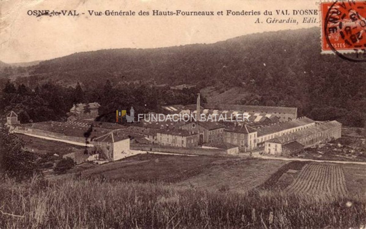 La Fundición Val d´Osne en 1860