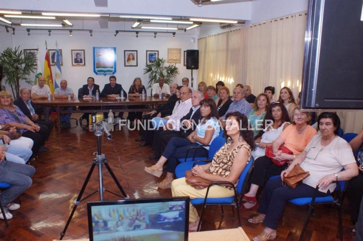 Teleconferencia entre Albardón y Motril en Granada, España
