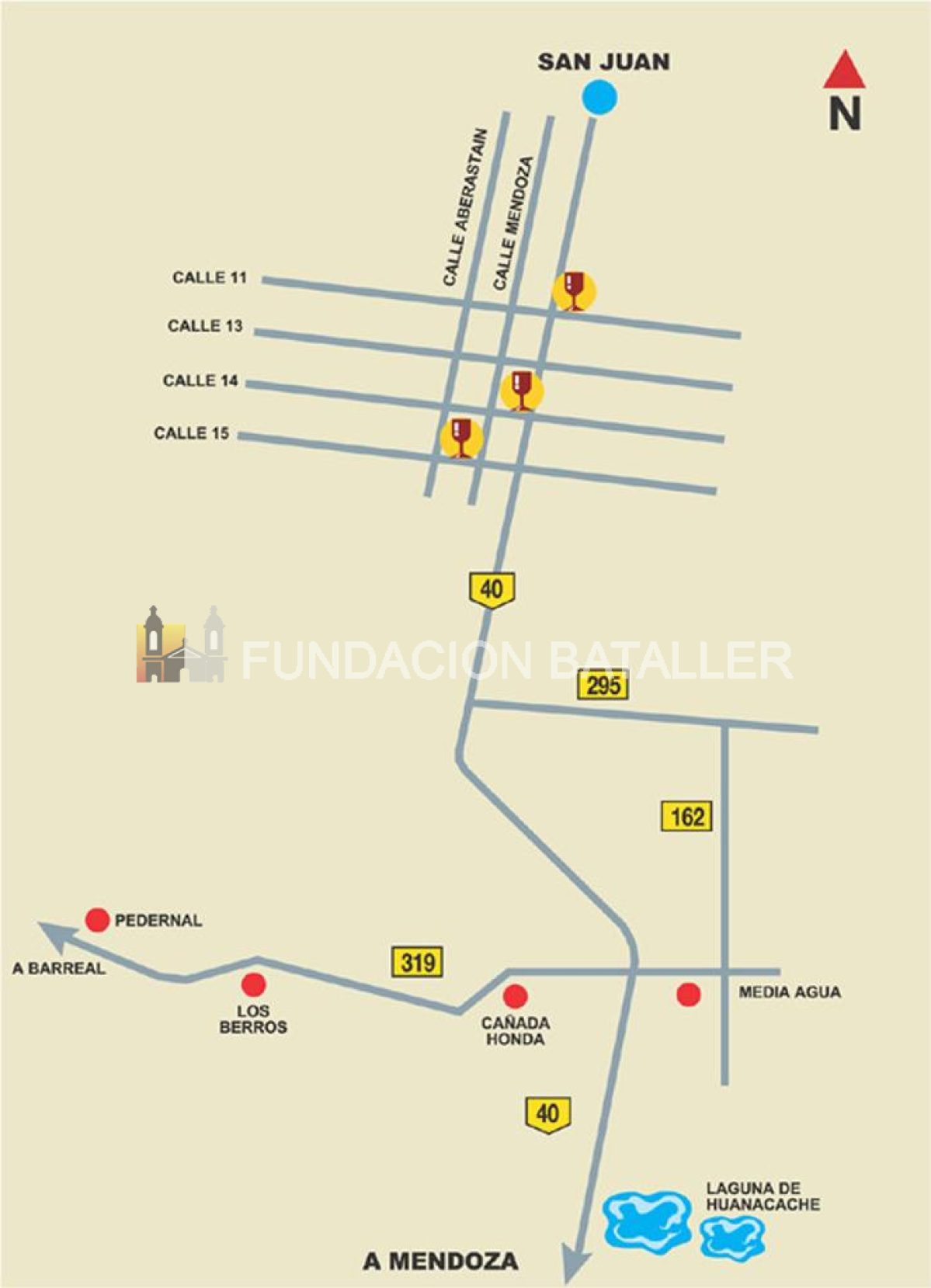 Circuito turístico del Sur