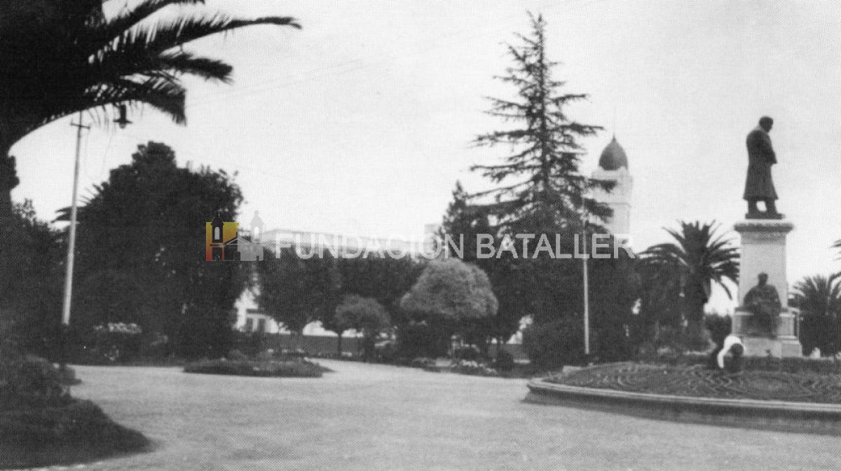 La plaza Aberastain, un lujo de diseño paisajístico