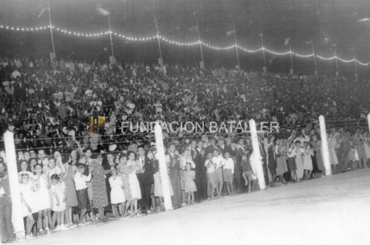 El Estadio Abierto del Parque de Mayo inaugurado en 1928