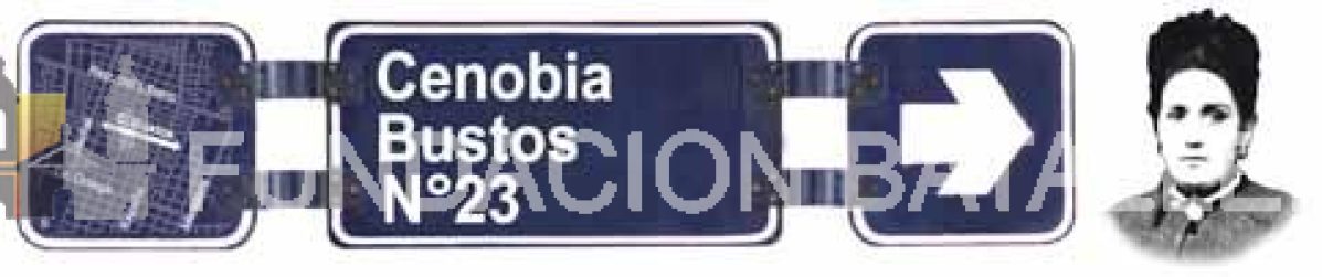 CENOBIA BUSTOS: Solidaridad con rostro de mujer

