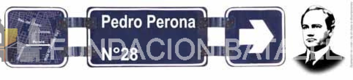 PEDRO PERONA: Rescatado por los vecinos