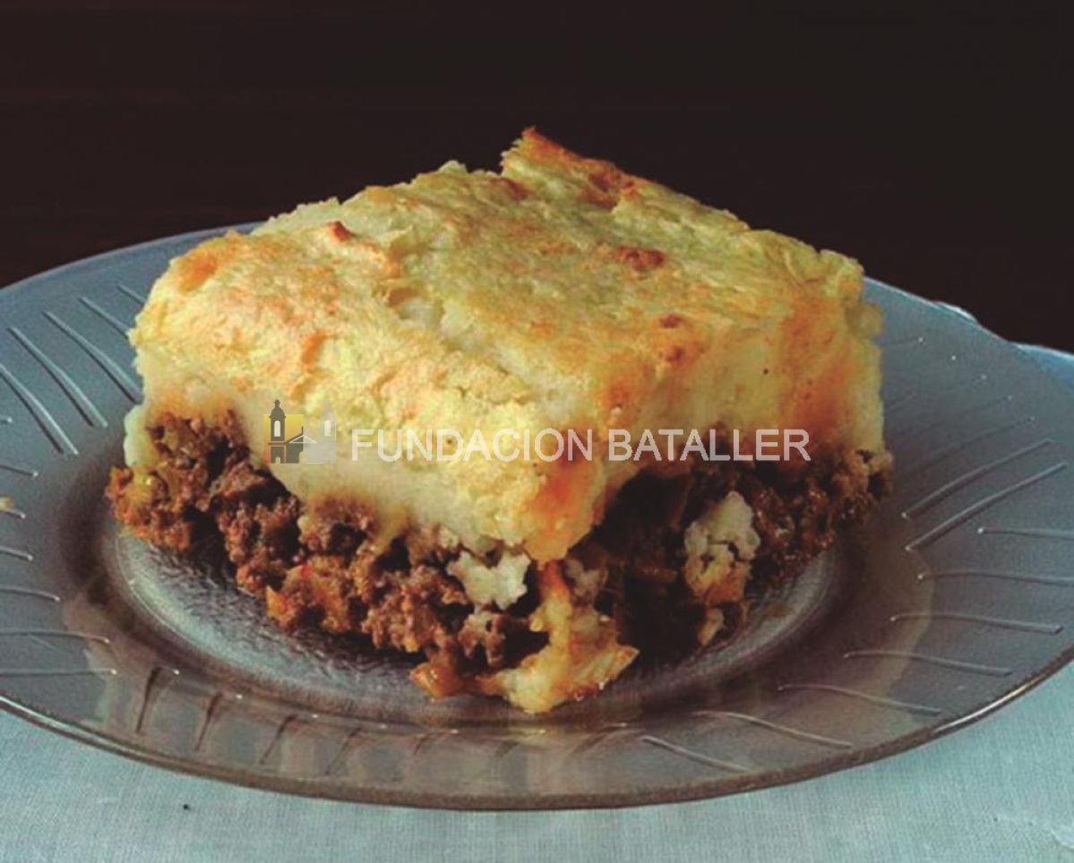 Pastel de papas    Por: Hebe Almeida de Gargiulo
